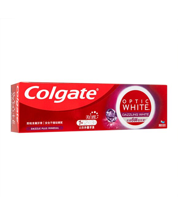 (Colgate)オプティックホワイトダズリングホワイト100g 1箱:個人輸入代行Yokohama Media