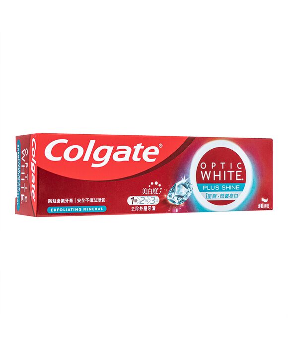 (Colgate)オプティックホワイトプラスシャイン100g 1箱:個人輸入代行Yokohama Media