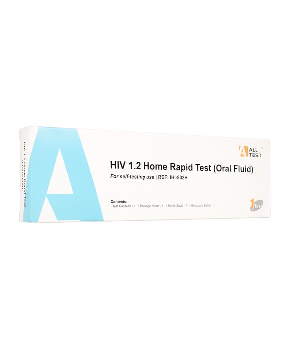 HIV1.2家庭用迅速検査キット(口腔液) 1箱:個人輸入代行Yokohama Media