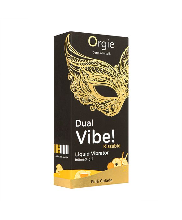 (Orgie)デュアルバイブ!キサブルリキッドバイブレーターインティメイトジェル(ピニャコラーダ)15ml 1箱:個人輸入代行Yokohama Media