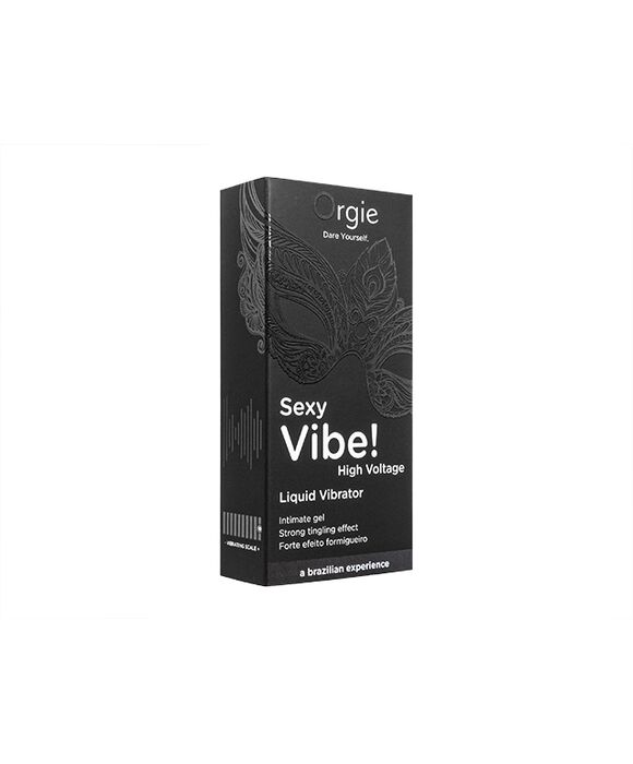 (Orgie)セクシーバイブ!リキッドバイブレーター(ハイボルテージ)15ml 1箱:個人輸入代行Yokohama Media