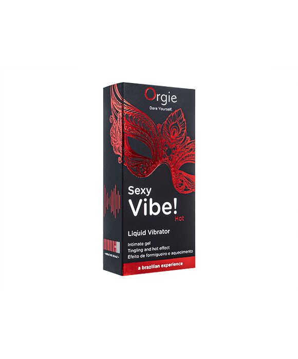 (Orgie)セクシーバイブ!リキッドバイブレーター(ホット)15ml 1箱:個人輸入代行Yokohama Media