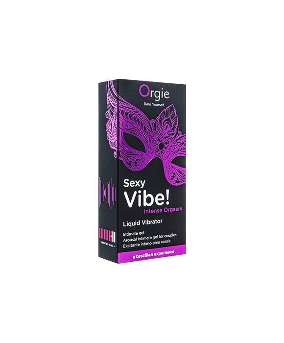 (Orgie)セクシーバイブ!リキッドバイブレーター(インテンスオーガズム)15ml 1箱:個人輸入代行Yokohama Media