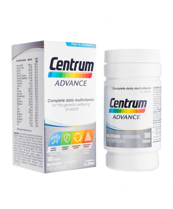 アドバンス100錠(Centrum) 1本:個人輸入代行Yokohama Media