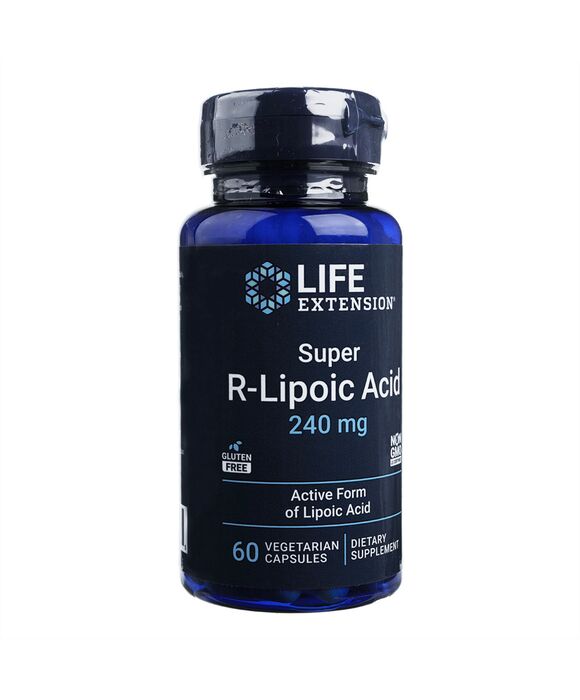スーパーRリポ酸240mg60錠(LifeExtension) 1本:個人輸入代行Yokohama Media
