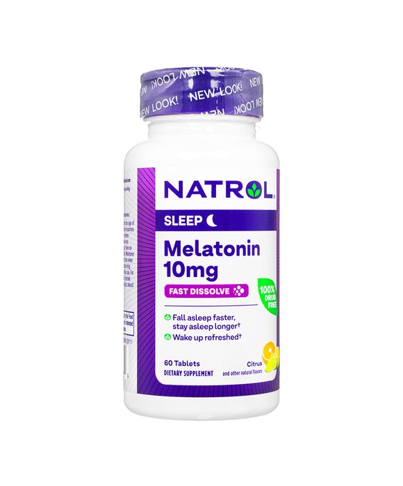 メラトニンスリープファストディゾルブ10mg60錠(Natrol)[ヤマト便] 1本:個人輸入代行Yokohama Media