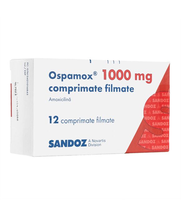 オスパモックス1000mg12錠 1箱:個人輸入代行Yokohama Media