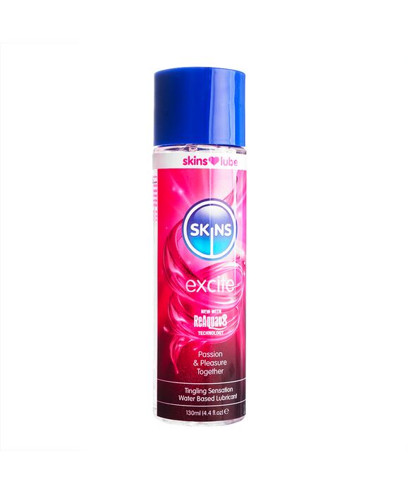 (Skins)エキサイトティングリングセンセーションウォーターベースドルブリカント130ml 1本:個人輸入代行Yokohama Media