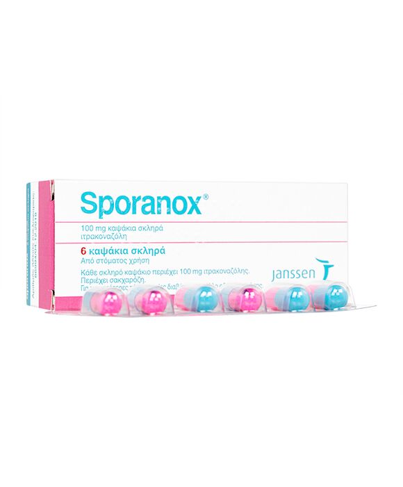 スポラノックス100mg6錠 1箱:個人輸入代行Yokohama Media