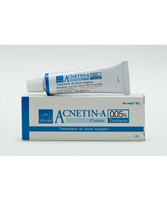 アクネチンＡ(トレチノイン)0.05% ACNETIN-A Tretinoin 0.05% 10g タイ発送:個人輸入代行Yokohama Media