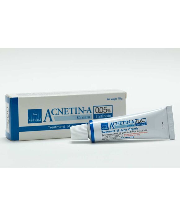 アクネチンＡ(トレチノイン)0.05% ACNETIN-A Tretinoin 0.05% 10g タイ発送:個人輸入代行Yokohama Media
