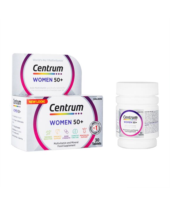 ウィメン50+(女性用)30錠(Centrum) 1本:個人輸入代行Yokohama Media