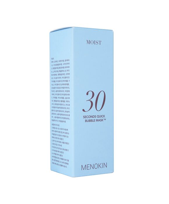 (MENOKIN)30秒クイックバブルマスク(モイスト)95ml 1箱:個人輸入代行Yokohama Media