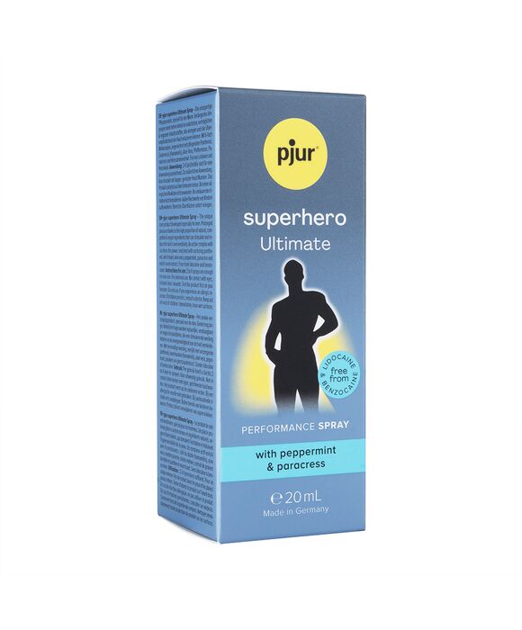 (Pjur)スーパーヒーローアルティメットパフォーマンススプレー20ml 1箱:個人輸入代行Yokohama Media