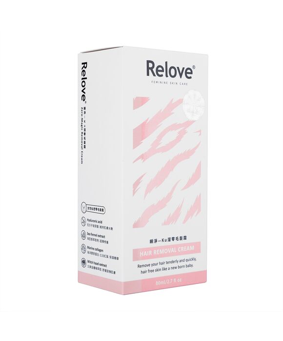 (Relove)ヘアリムーバルクリーム80ml 1箱:個人輸入代行Yokohama Media