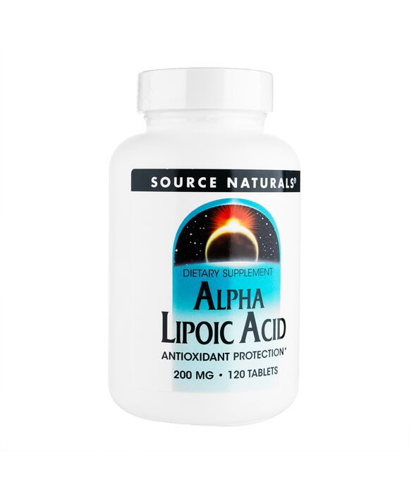 アルファリポ酸200mg120錠(SourceNaturals) 1本:個人輸入代行Yokohama Media