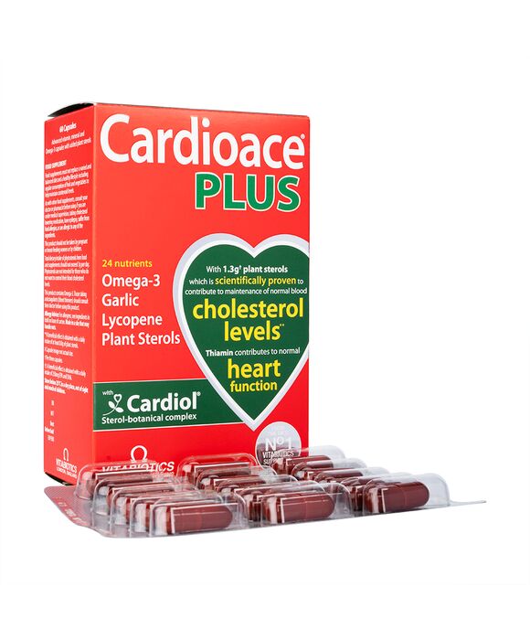 カーディオエース・プラス60錠(Vitabiotics) 1箱:個人輸入代行Yokohama Media