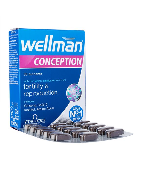 ウェルマン・コンセプション30錠(Vitabiotics) 1箱:個人輸入代行Yokohama Media