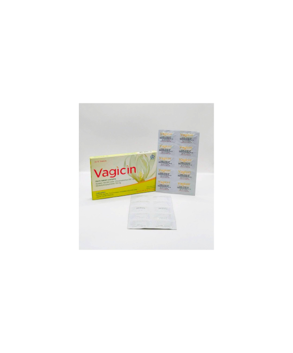 ヴァギシン膣錠Vagicin 30錠(10錠x3シート)x１箱:個人輸入代行Yokohama Media