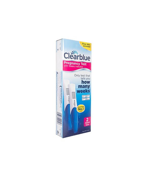 デジタル妊娠検査薬(週数予測付き)2回分(Clearblue):個人輸入代行Yokohama Media