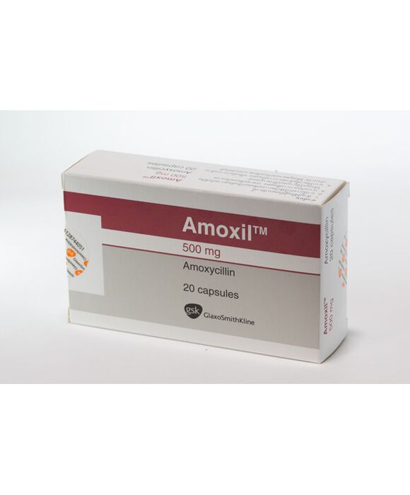 AMOXIL(Amoxycillin) 500mg 20カプセル入り:個人輸入代行Yokohama Media