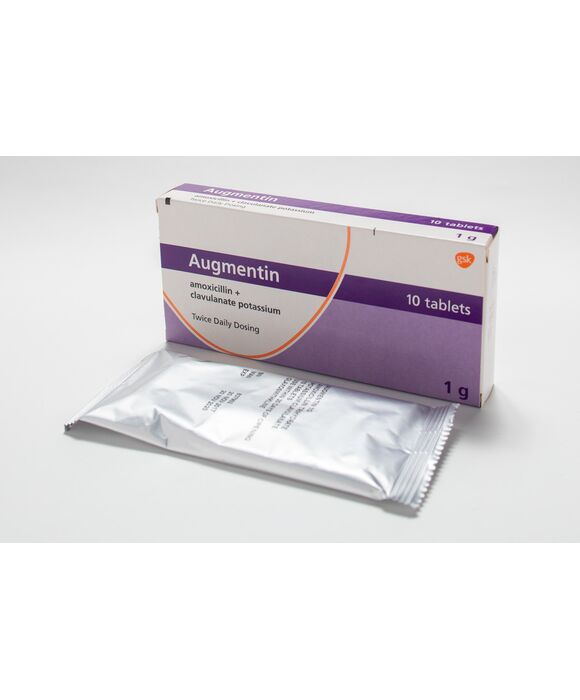オーグメンチン（Augmentin）1g 10錠入り:個人輸入代行Yokohama Media