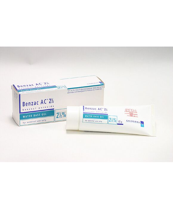 ベンザックジェルBENZAC AC 2.5（Benzoyl Peroxide 2.5%）60g:個人輸入代行Yokohama Media
