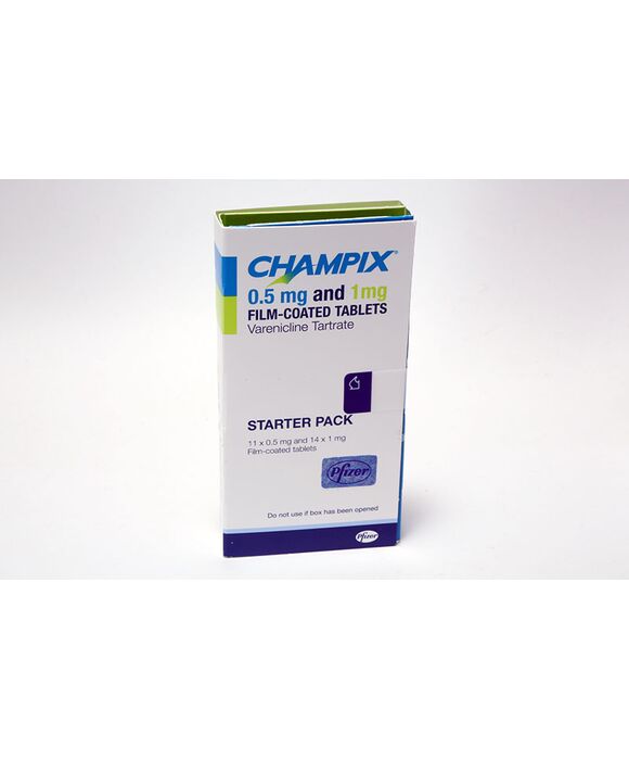 チャンピックスCHAMPIX STARTER PACK(0.5mg11tab+1mg14tab):個人輸入代行Yokohama Media
