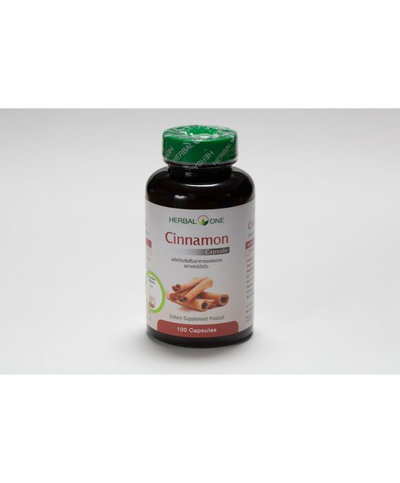 ハーバルワン シナモンカプセル Cinnamon Capsule (HERBAL ONE)100カプセル:個人輸入代行Yokohama Media