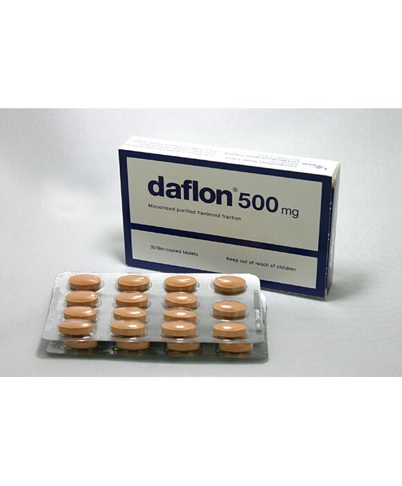 ダフロン daflon 500mg 30錠(15錠×2シート):個人輸入代行Yokohama Media