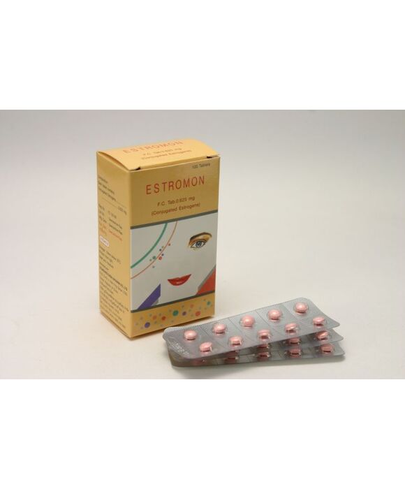 エストロモン(ESTROMON) 0.625mg 100錠（10錠×10シート入り）:個人輸入代行Yokohama Media