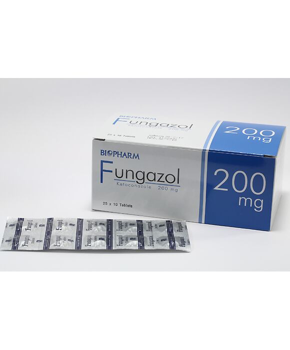 FUNGAZOL (Ketoconazole 200mg) 10錠×25シート×2箱:個人輸入代行Yokohama Media