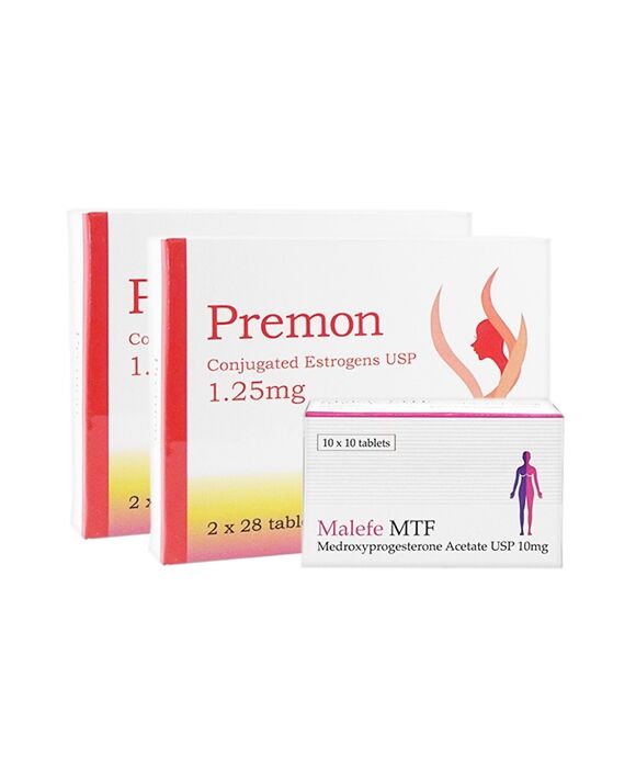プレモン1.25mg56錠2箱+マレフェMTF10mg100錠:個人輸入代行Yokohama Media