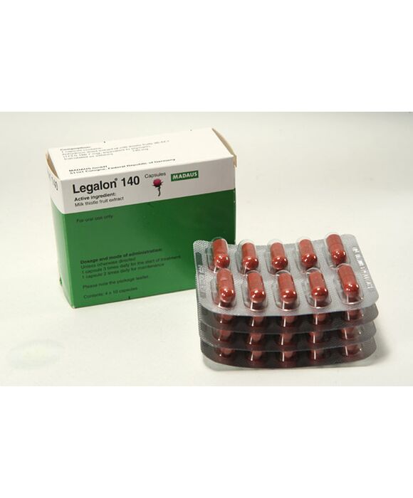 LEGALON 140 　(Silymarin 140mg) 　40カプセル入り:個人輸入代行Yokohama Media