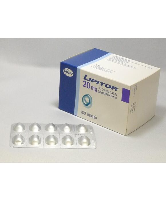 リピトールLIPITOR 20mg 10錠入り1シート:個人輸入代行Yokohama Media