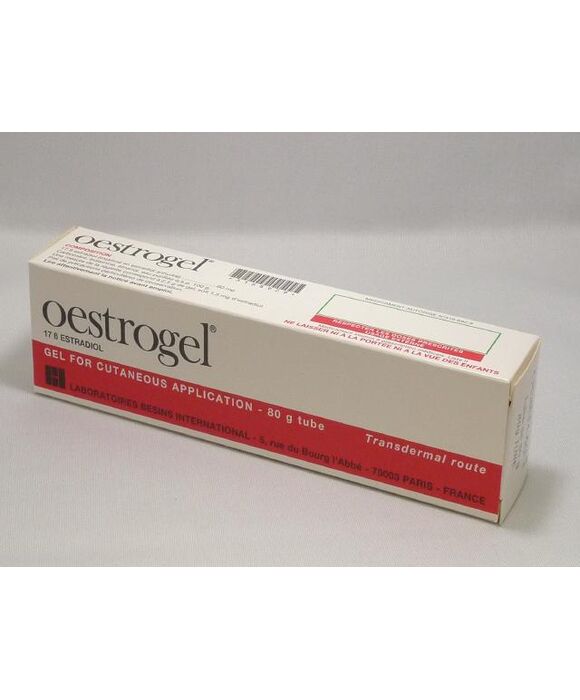 OESTROGEL (17βESTRADIOL) ジェル80g入り:個人輸入代行Yokohama Media