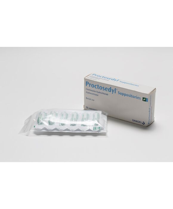 プロクトセディル坐薬 Proctosedyl Suppositories 12錠入り:個人輸入代行Yokohama Media