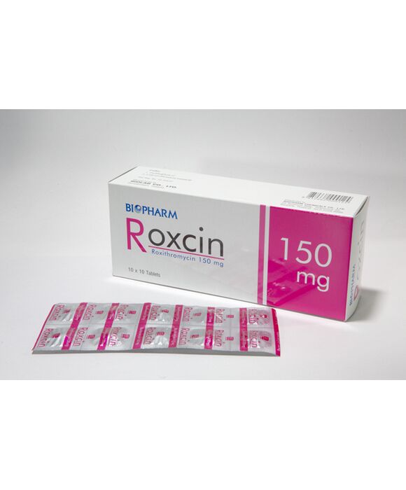ロキシンROXCIN(Roxithromycin)150mg10錠×10シート入り:個人輸入代行Yokohama Media