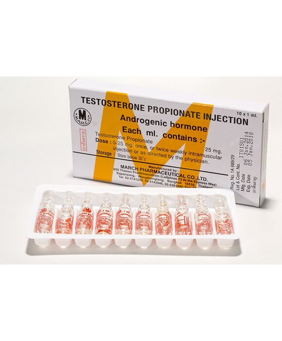TESTOSTERONE PROPIONATE INJECTION 1ml10アンプル入り:個人輸入代行Yokohama Media