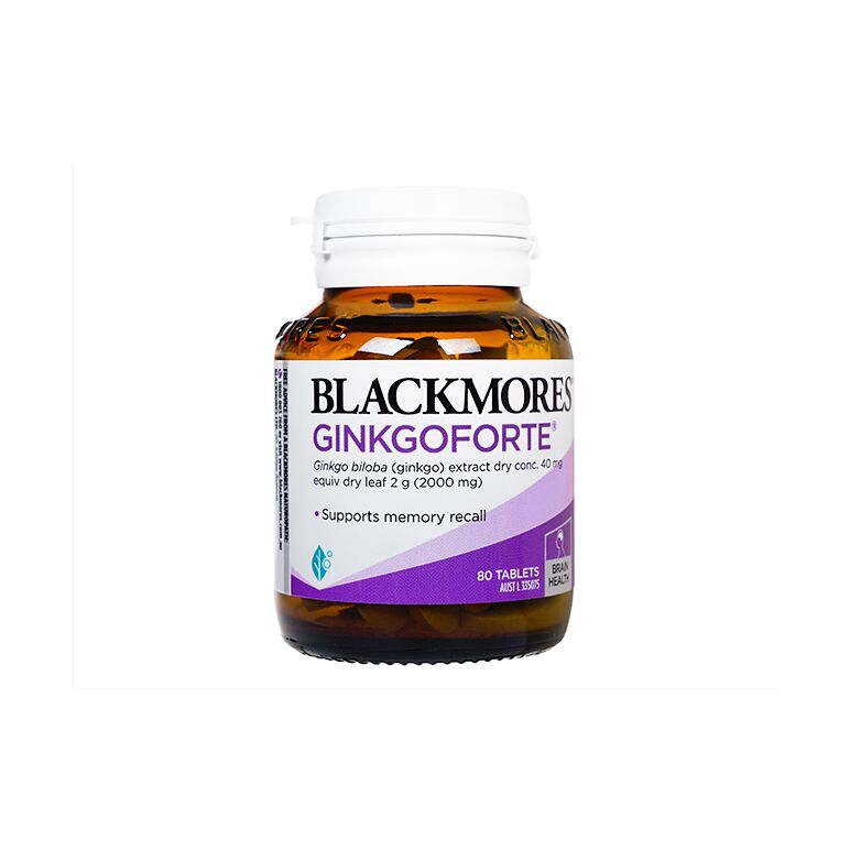 ギンコフォルテ2000mg80錠(Blackmores)  1本:個人輸入代行Yokohama Media