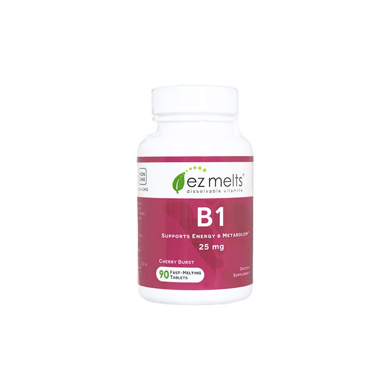 ビタミンB1_25mg90錠(EzMelts)  1本:個人輸入代行Yokohama Media