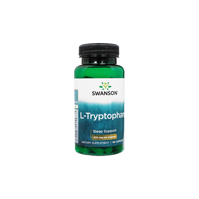 L-トリプトファン500mg60錠(Swanson)  1本:個人輸入代行Yokohama Media