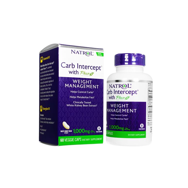 ホワイトキドニービーンカーボインターセプター1000mg60錠(Natrol)  1本:個人輸入代行Yokohama Media