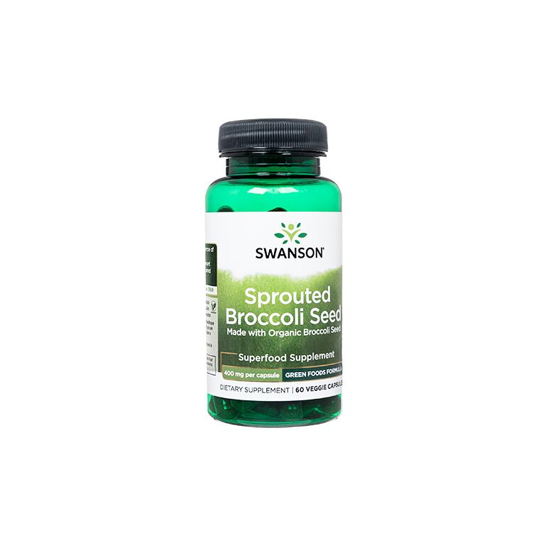 グリーンフーズ・スプラウトブロッコリーシード400mg60錠(Swanson)  1本:個人輸入代行Yokohama Media