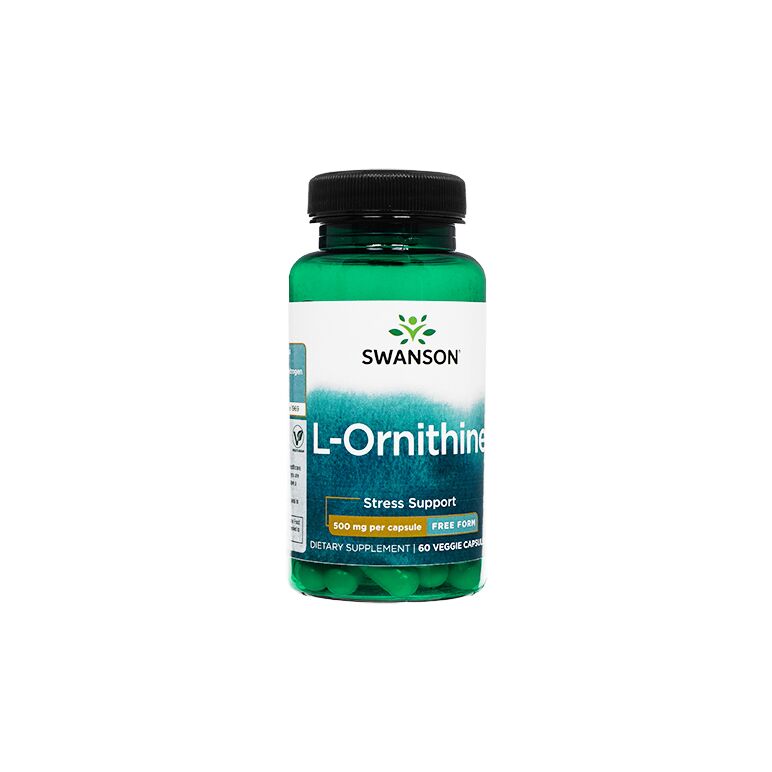 L-オルニチン500mg60錠(Swanson)  1本:個人輸入代行Yokohama Media