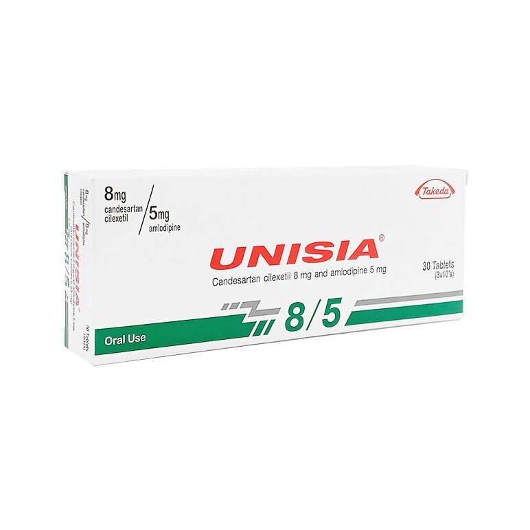 ユニシア[8mg+5mg]30錠 :個人輸入代行Yokohama Media