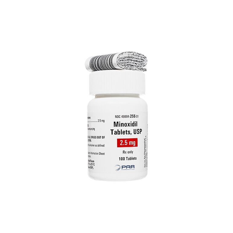 ミノキシジル2.5mg100錠  1本:個人輸入代行Yokohama Media