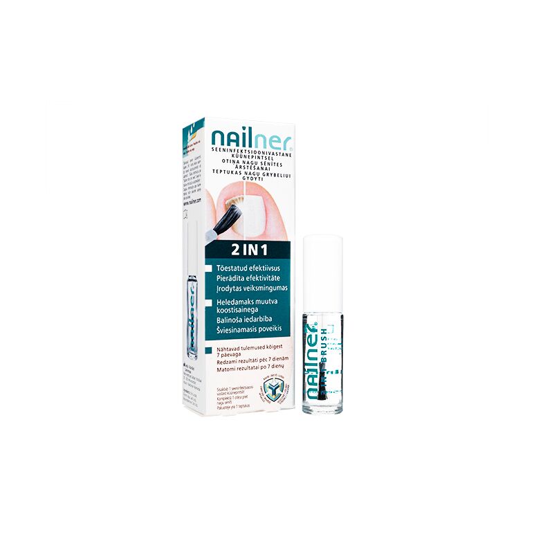 ネイルナー2イン1ブラシ5ml  1本:個人輸入代行Yokohama Media
