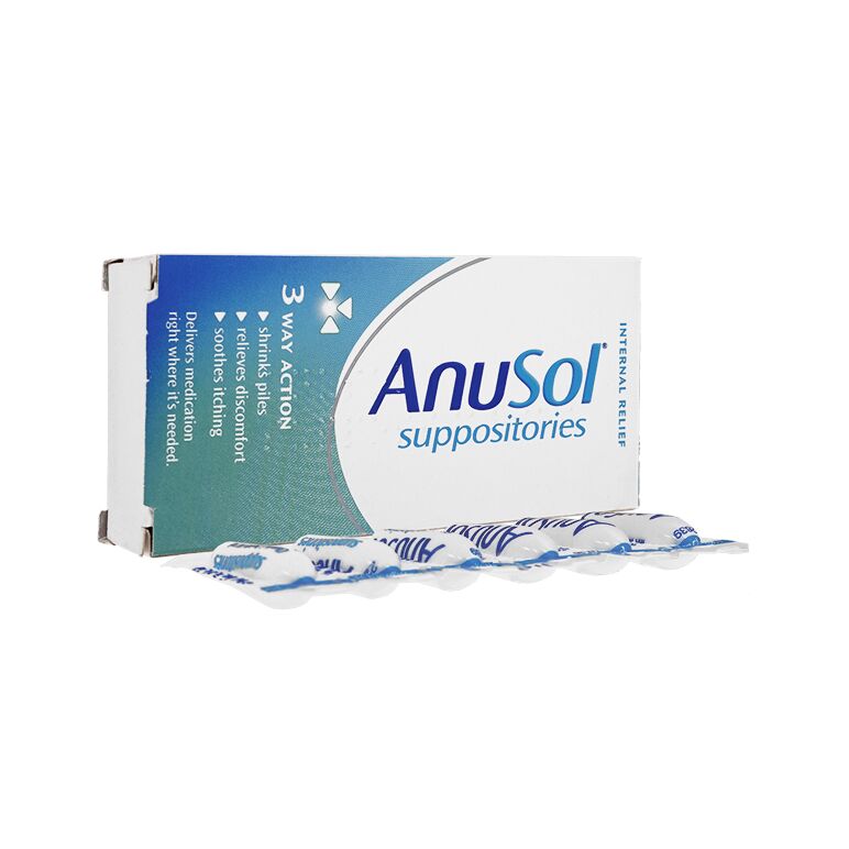 Anusol[座薬]12錠 :個人輸入代行Yokohama Media