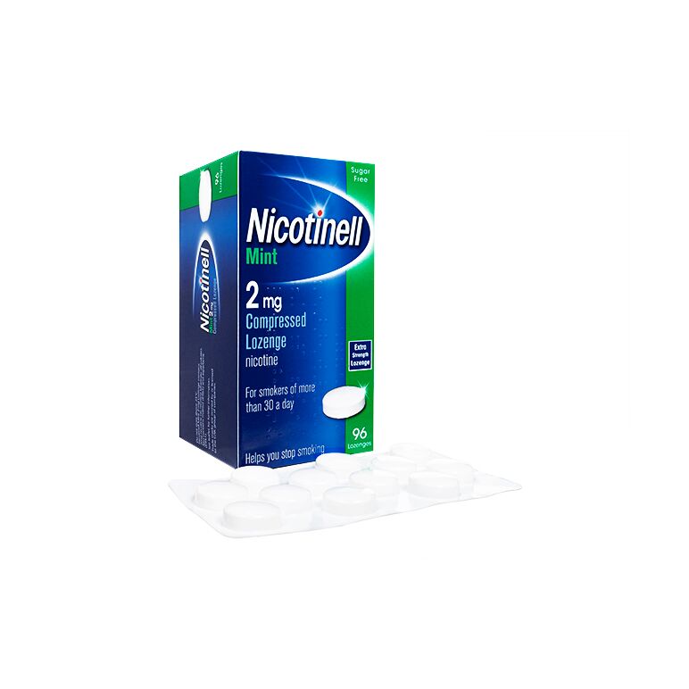 ニコチネルコンプレスドロゼンジ2mg(ミント)96錠:個人輸入代行Yokohama Media